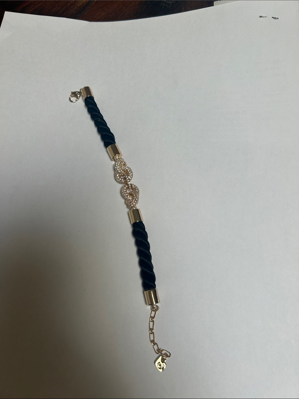 Swarovski gold bracelet - Picture 3 of 5